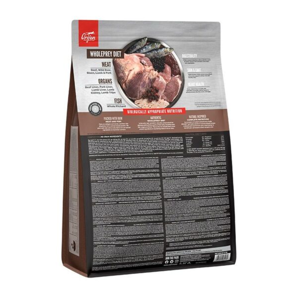 Cat food Orijen Regional Red Adult Veal Lamb Beef Wild Boar 1,8 kg - Image 2