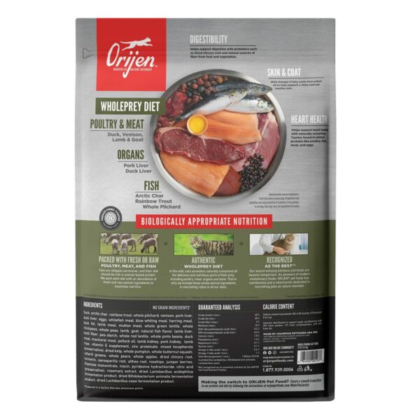 Cat food Orijen Tundra Adult Duck 5,4 kg - Image 2