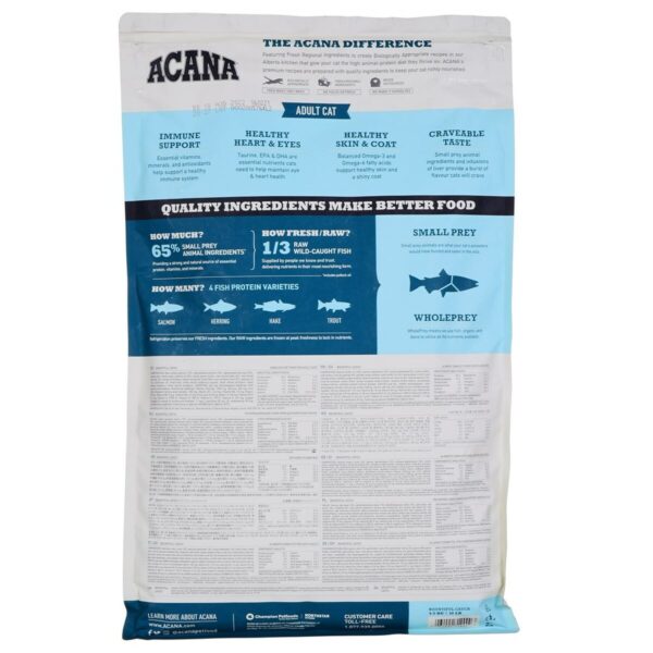 Cat food Acana Bountiful Catch Adult Salmon 1,8 kg - Image 3