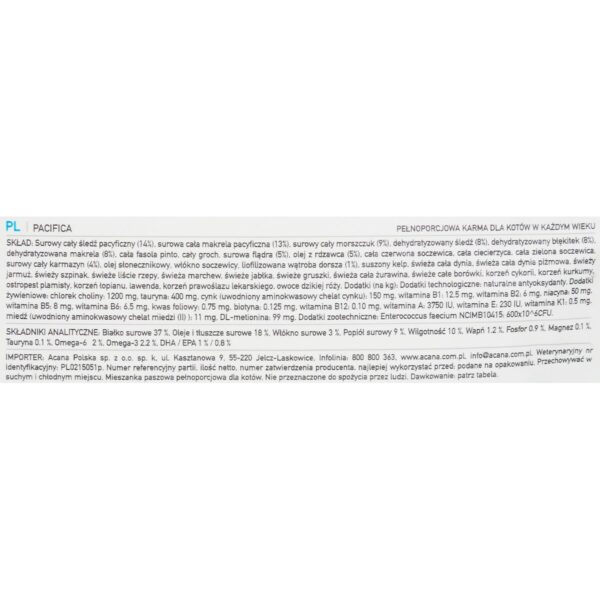 Cat food Acana Pacifica Fish 1,8 kg - Image 2