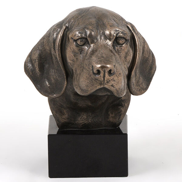 Beagle - Dog statue, bust on stone base, sculpture, trophy for dog show by Art-Dog brand - Image 2