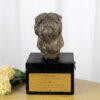 Affenpinscher, Affen, Affie - an urn with an engraving and a sculpture of a dog, a handmade product by the Art-Dog brand. - Image 2