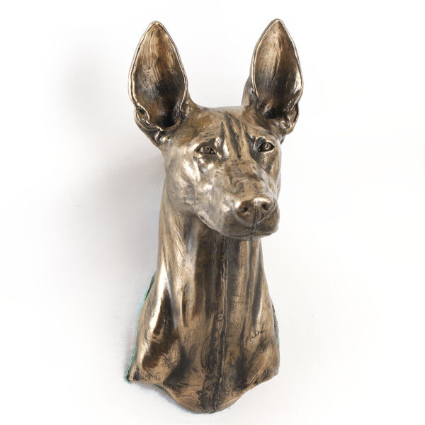 Pharaoh Hound, Kelb tal-Fenek - Dog statue, hanging bust, unique decoration for dog lover by Art-Dog brand - Image 4