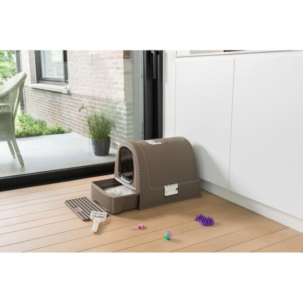 Cat Litter Box Curver Mocha - Image 2