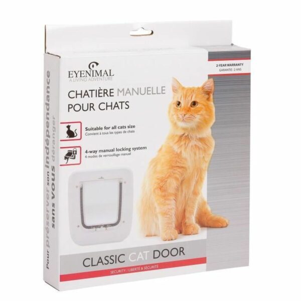 Cat Flap Num'Axes White - Image 3