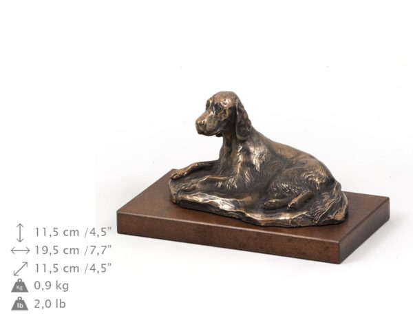 English setter, Lawerack, Laverack - dog statue, figurine for office, trophy for dog show by Art-Dog brand - Image 5