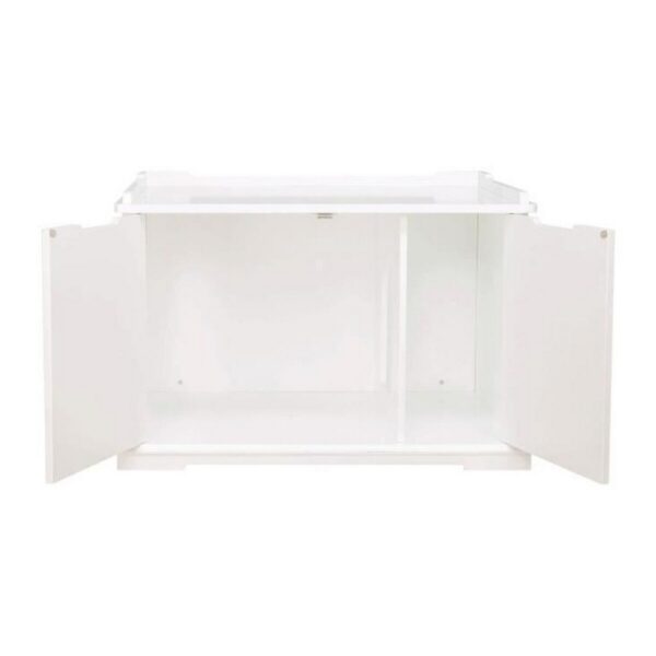 Cat Litter Box Trixie White Wood - Image 2