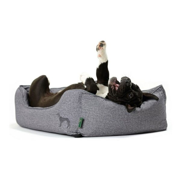 Dog Sofa Hunter BOSTON Grey 80x60 cm - Image 4