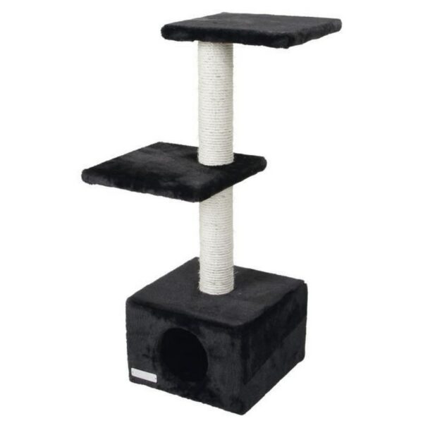 Scratching Post for Cats Kerbl Venus Sweet Black 30 x 30 x 85 cm Sisal Tree - Image 2