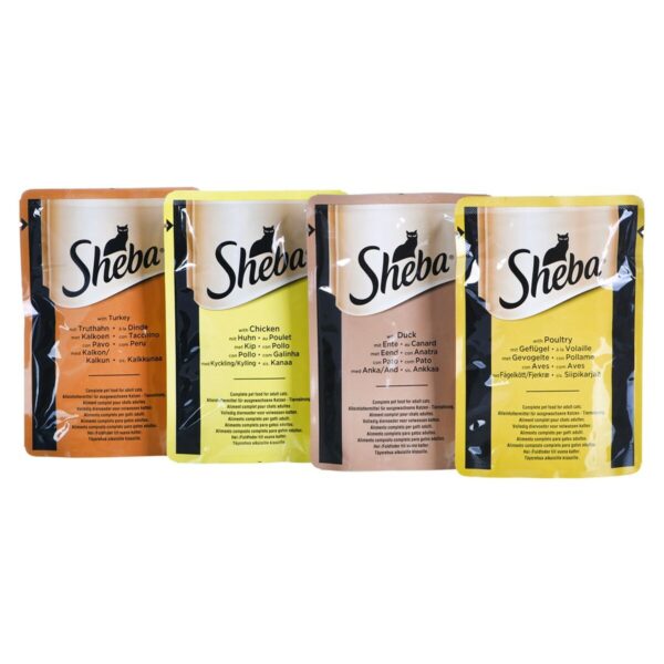 Cat food Sheba Delicacy Chicken Turkey Duck Birds - Image 2