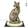 Egyptian Mau Cat cat statuette, dog silhouette figurine, dog show trophy by Art-Dog - Image 5