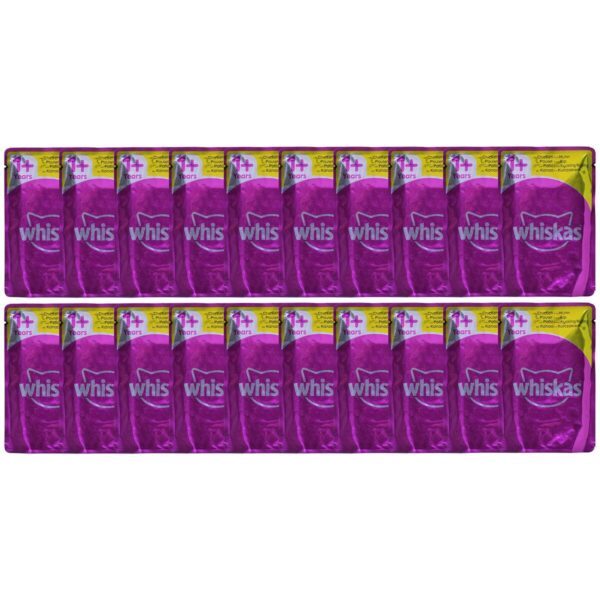Cat food Whiskas Jelly Chicken Turkey Duck Birds 80 x 85 g - Image 3