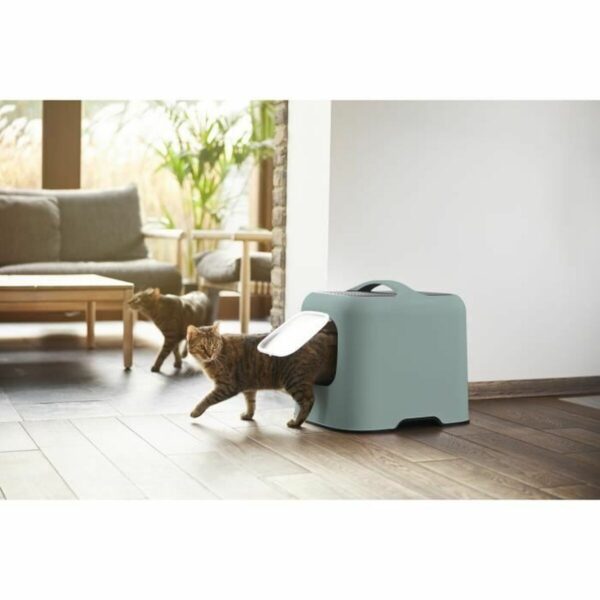 Cat Litter Box Rotho Biala Green Plastic 51 x 39,5 x 44,3 cm - Image 5