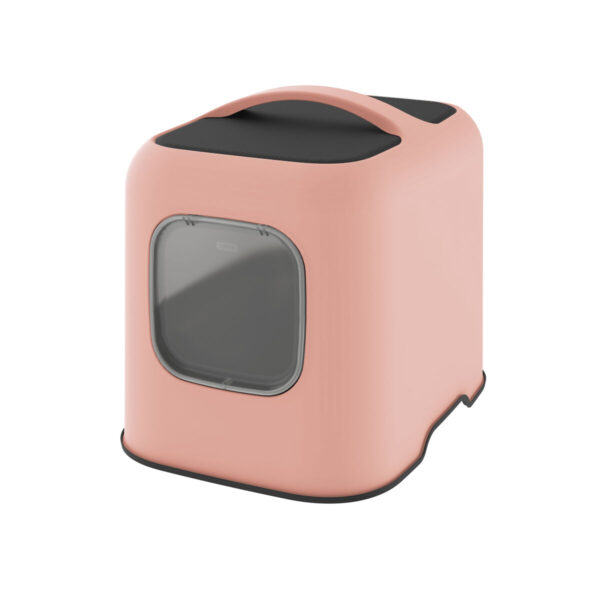 Cat Litter Box Rotho My Pet Pink - Image 2