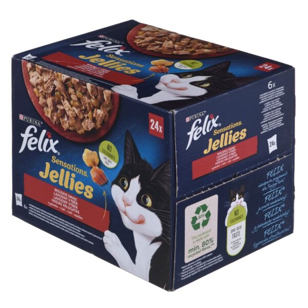 Cat food Purina Chicken Veal Lamb Duck 24 x 85 g - Image 2