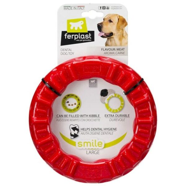 Dog chewing toy Ferplast Red Natural rubber - Image 3