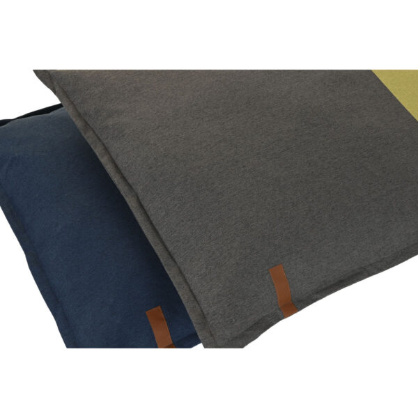 Pet bed DKD Home Decor 90 x 10 x 70 cm 90 x 70 x 10 cm Grey Blue 2 Units - Image 3