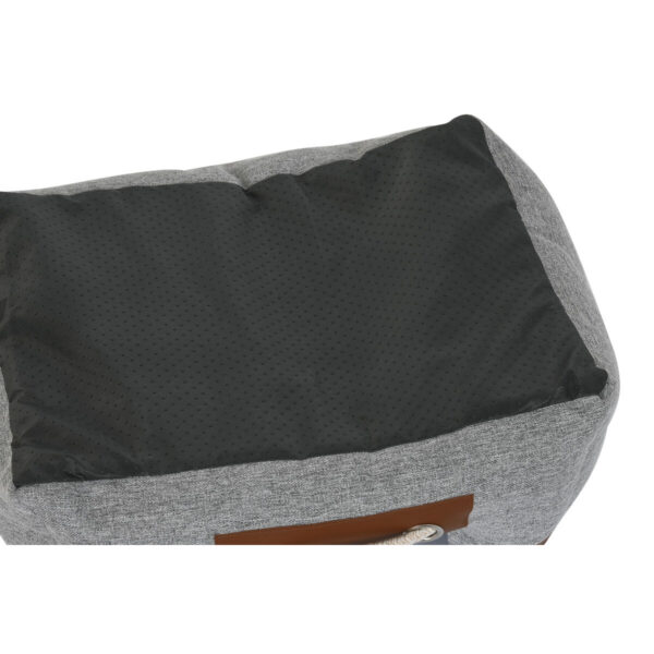 Pet bed DKD Home Decor Navy Blue Light grey Dark grey 68 x 59 x 20 cm - Image 3