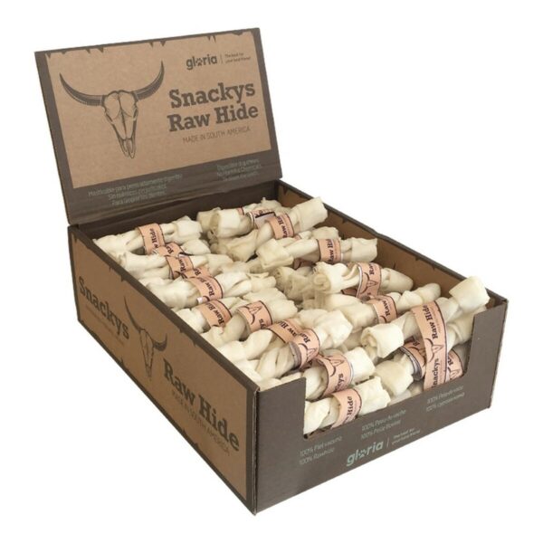 Dog Snack Gloria Rawhide Stick 12,5 cm Chewy 100 Units - Image 3