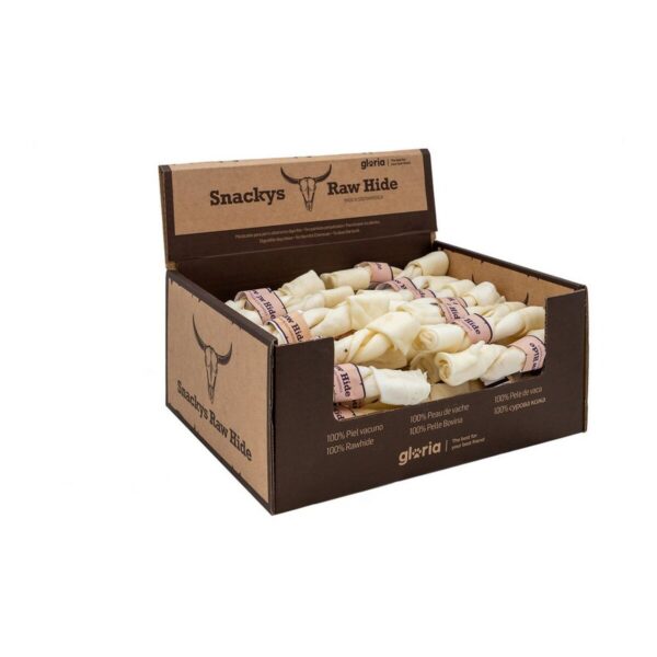 Dog Snack Twin Stick Gloria Snackys Rawhide 1,8 x 12,5 cm 45 Units - Image 2
