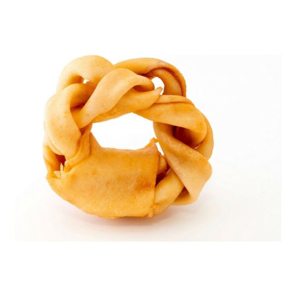 Dog Snack Gloria Snackys Rawhide Honey 12 cm Donut Braiding - Image 6
