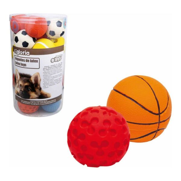 Dog toy Gloria Sports Ball Latex (18 pcs) - Image 2
