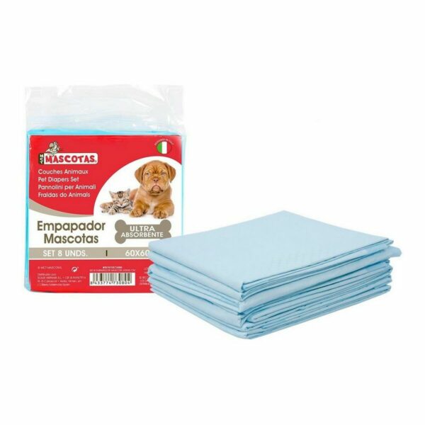 Puppy training pad MCT mascotas 60 x 60 cm (8 Pieces) (24 Units) (8 pcs)(60 x 60 cm) - Image 2