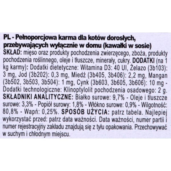 Cat food Royal Canin Indoor Sterilized Meat 12 x 85 g - Image 2
