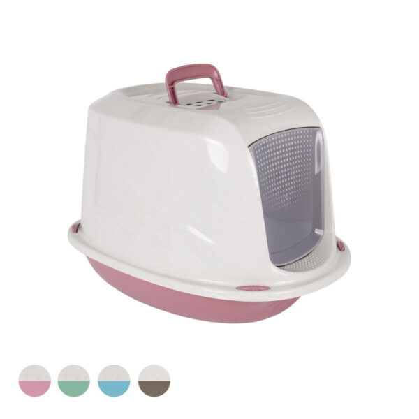 Cat Litter Box Georplast Plastic 57 x 39,5 x 38 cm (7 Units) - Image 2