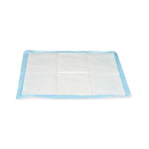 Puppy training pad 60 x 60 cm Blue White Paper Polyethylene (10 Units) - Image 2