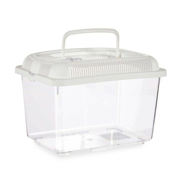 Fish tank With handle Large White Plastic 7 L 20 x 20 x 30 cm (8 Units) - Image 2