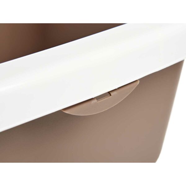 Cat Litter Box White Beige Plastic 38 x 16 x 58,5 cm (11 Units) - Image 4