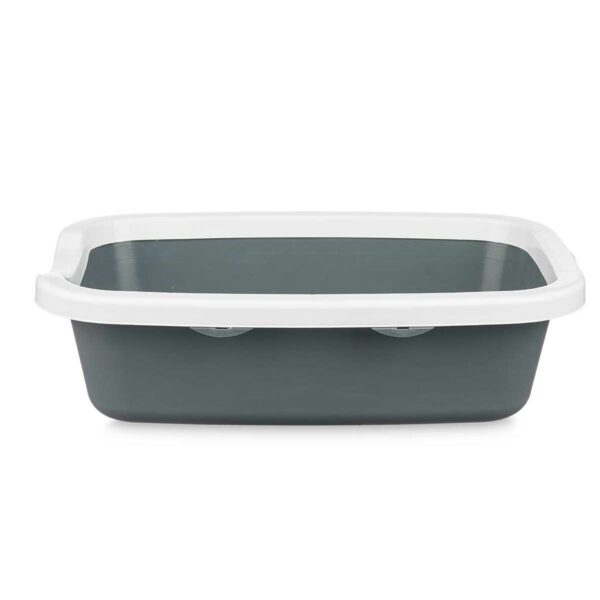 Cat Litter Box White Anthracite Plastic 25 x 11 x 2 cm (11 Units) - Image 3